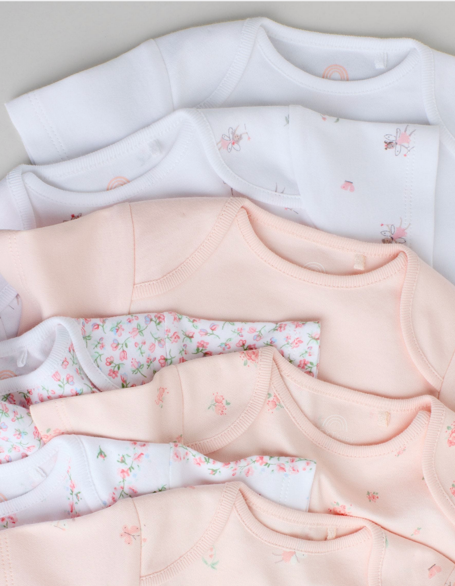 5'li Kısa Kollu Zıbın Seti